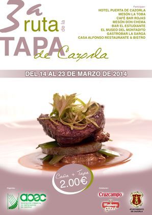 Lee más sobre el artículo III Ruta de la Tapa de Cazorla