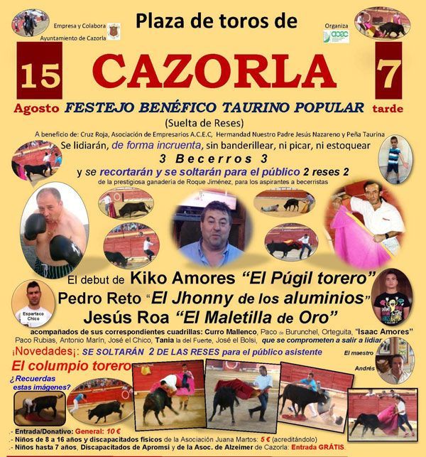Lee más sobre el artículo Festejo benéfico taurino popular