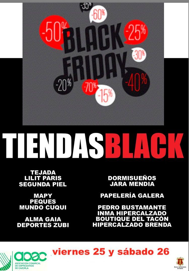 Lee más sobre el artículo Black Friday Cazorla